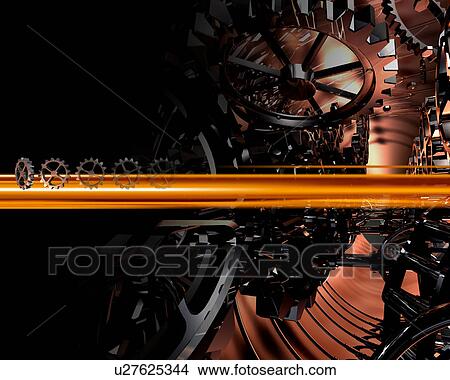 Gear View Large Illustration Stock Illustration - Gear. Fotosearch