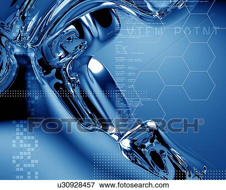 Metal chain View Large Illustration Stock Illustration - Metal chain. Fotosearch