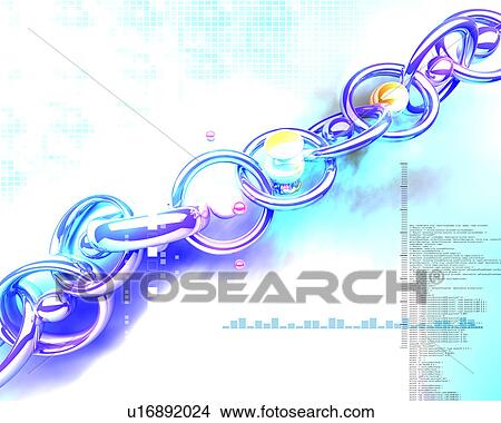 Metal chains View Large Illustration Stock Illustration - Metal chains. Fotosearch