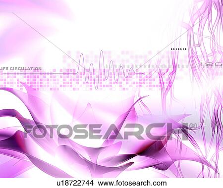 Stock Illustration - Purple flower. Fotosearch