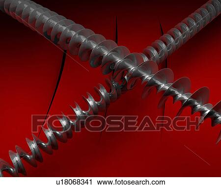 Screw View Large Illustration Clip Art - Screw. Fotosearch