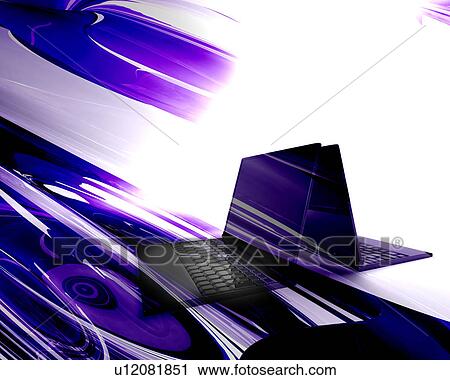 Clip Art - Two computers. Fotosearch