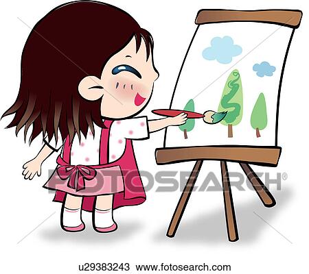 She is painting pictures. He рисунок. Is рисунок. He is Painting for Kids картинки. Draw Flashcard.