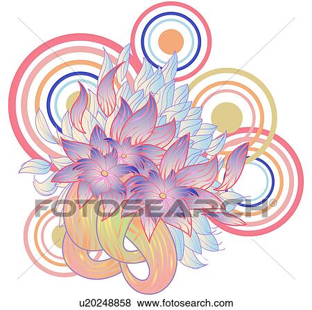 花束 デザイン イラスト U2458 Fotosearch