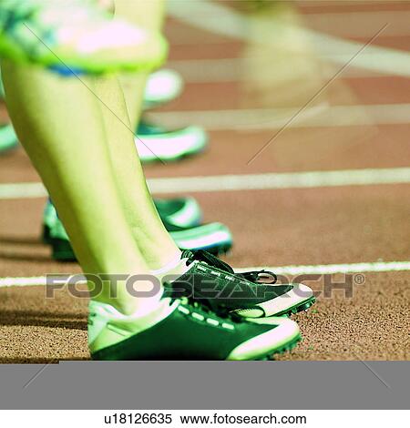 Stock Photography - Jogging, Gymnast, Constitutional, Athlete, Running, Sports, Games. Fotosearch