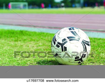 Stock Photo - Players, Entertainments, Sport, Soccer, Constitutional, Athletic, Ball Games. Fotosearch
