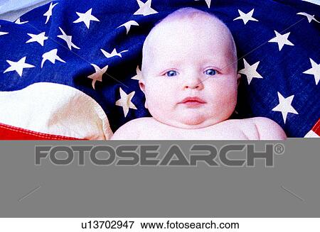 Children, Kid, Naive, Flags, Baby, Babies, The US View Large Photo Image Stock Photo - Children, Kid, Naive, Flags, Baby, Babies, The US. Fotosearch