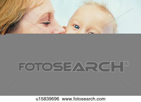 Stock Photograph - Cute, Naive, Endearing, Kid, Female, Family, Baby. Fotosearch
