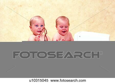 Diaper, Cute, Babies, Pure, Human, Twins, Keyboards View Large Photo Image Stock Photography - Diaper, Cute, Babies, Pure, Human, Twins, Keyboards. Fotosearch