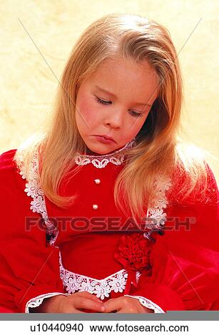 Stock Image - Girls, People, Naive, Kid, Daughter, Kids, Human. Fotosearch