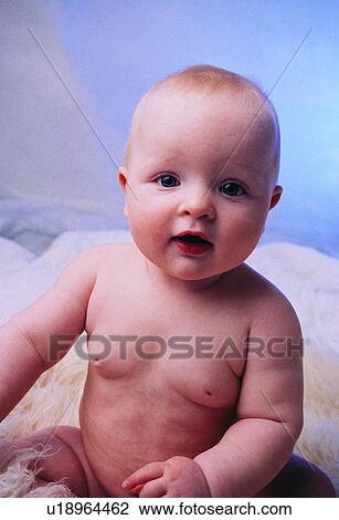 Stock Image - Human, Humans, Westerners, Kids, Naive, Child, Cute. Fotosearch