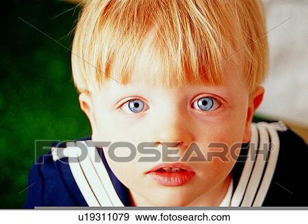 Stock Photo - Naive, Cute, Human, Pure, Boys, Child. Fotosearch