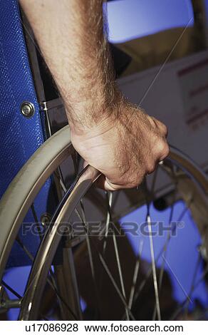 Man in wheelchair View Large Photo Image Stock Photo - Man in wheelchair. Fotosearch