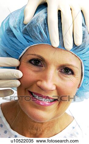 Woman having cosmetic surgery View Large Photo Image Stock Photography - Woman having cosmetic surgery. Fotosearch