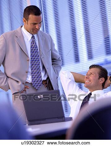 Stock Photo - Business men. Fotosearch