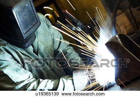 Stock Photo - Welder. Fotosearch