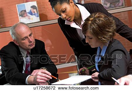 Stock Image - Business meeting. Fotosearch