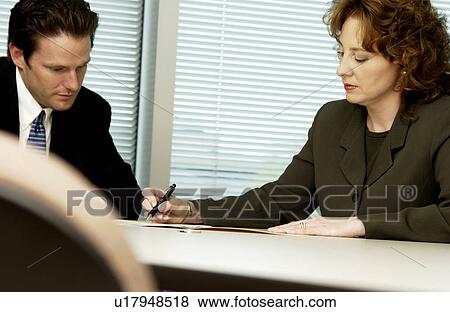 Stock Photo - Business meeting. Fotosearch