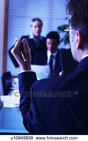 Business meeting View Large Photo Image Stock Photo - Business meeting. Fotosearch