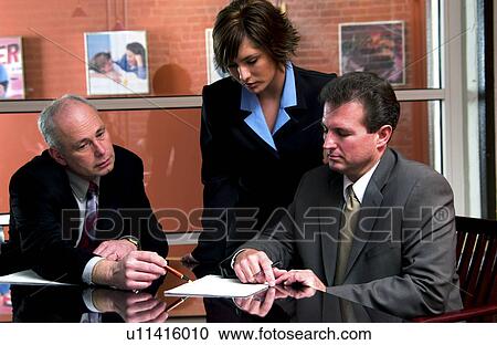 Stock Image - Business meeting. Fotosearch
