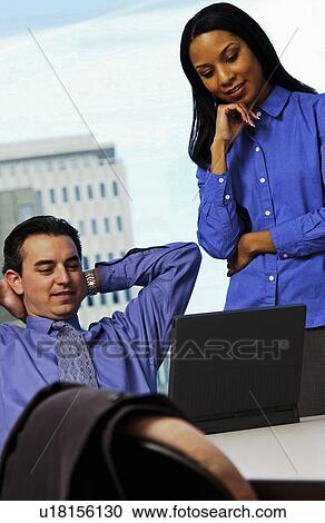 Stock Image - Business meeting. Fotosearch