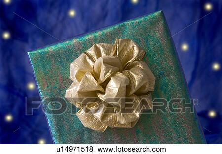 Stock Photo - Christmas package. Fotosearch