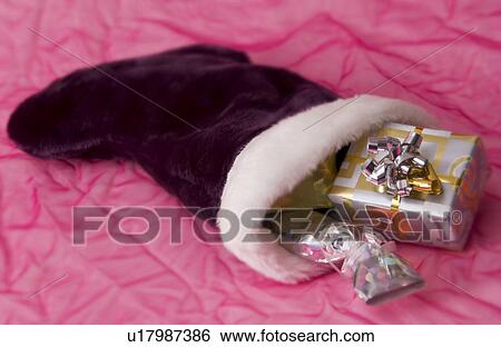 Christmas stocking View Large Photo Image Stock Photograph - Christmas stocking. Fotosearch