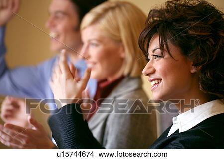 Picture - Business meeting. Fotosearch