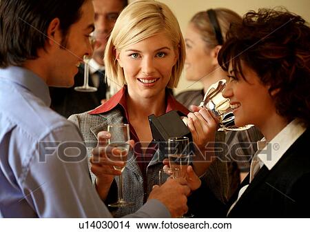 Office party View Large Photo Image Picture - Office party. Fotosearch