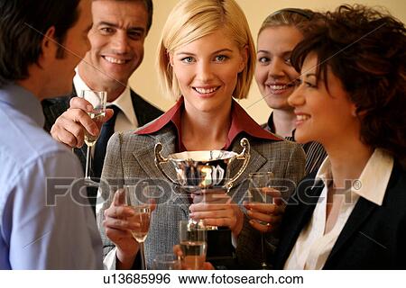 Office party View Large Photo Image Stock Photograph - Office party. Fotosearch