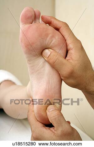 Foot massage View Large Photo Image Stock Image - Foot massage. Fotosearch