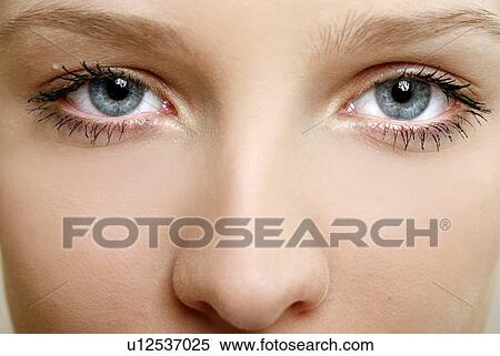 Beauty shot of woman's eyes View Large Photo Image Stock Photography - Beauty shot of woman's eyes. Fotosearch