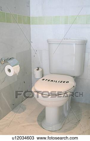 Sterilized toilet View Large Photo Image Stock Image - Sterilized toilet. Fotosearch