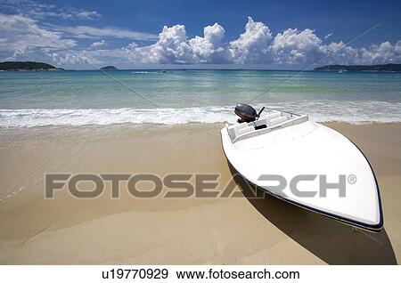 Cruise ship on beach, Sanya City, Hainan Province, Republic Of China View Large Photo Image Stock Photo - Cruise ship on beach, Sanya City, Hainan Province, Republic Of China. Fotosearch