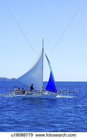 Yacht running in the sea View Large Photo Image Stock Photo - Yacht running in the sea. Fotosearch