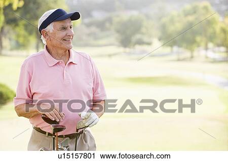 Portrait Of A Male Golfer View Large Photo Image Stock Image - Portrait Of A Male Golfer. Fotosearch
