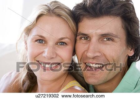 Couple together smiling View Large Photo Image Stock Image - Couple together smiling. Fotosearch