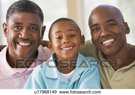 Grandfather with adult son and grandson View Large Photo Image Stock Photo - Grandfather with adult son and grandson. Fotosearch