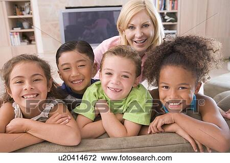 Four Young Friends Hanging Out At Home View Large Photo Image Stock Image - Four Young Friends Hanging Out At Home. Fotosearch