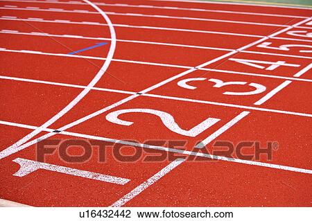Close-up of numbers on running track View Large Photo Image Stock Image - Close-up of numbers on running track. Fotosearch