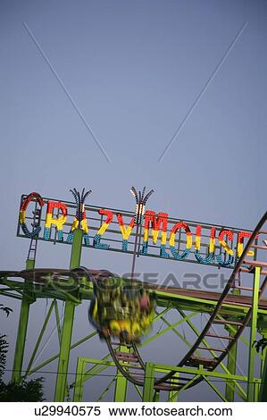 Crazy Mouse amusement park ride View Large Photo Image Stock Photography - Crazy Mouse amusement park ride. Fotosearch