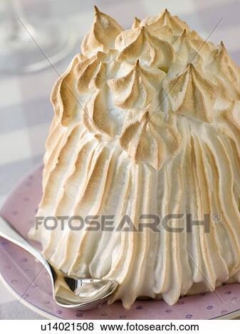 Baked Alaska View Large Photo Image Stock Photo - Baked Alaska. Fotosearch