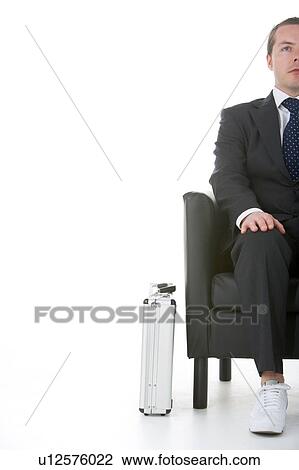 Businessman Sitting Wearing Sneakers View Large Photo Image Stock Image - Businessman Sitting Wearing Sneakers. Fotosearch
