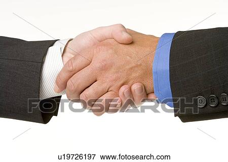 Businessmen Shaking Hands View Large Photo Image Stock Photo - Businessmen Shaking Hands . Fotosearch