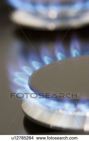 Close Up Of A Natural Gas Stove View Large Photo Image Picture - Close Up Of A Natural Gas Stove. Fotosearch