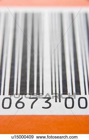 Stock Photo - Close-Up Of Barcode. Fotosearch