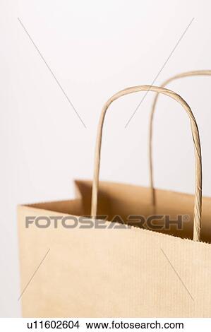 Close-Up Of Brown Paper Bag View Large Photo Image Picture - Close-Up Of Brown Paper Bag. Fotosearch