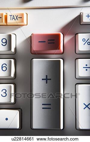 Close-Up Of Calculator View Large Photo Image Stock Image - Close-Up Of Calculator. Fotosearch