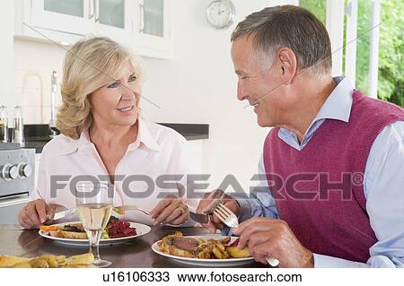 Elderly Couple Enjoying meal, mealtime Together View Large Photo Image Stock Image - Elderly Couple Enjoying meal, mealtime Together. Fotosearch