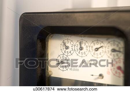 Electric Meter View Large Photo Image Picture - Electric Meter. Fotosearch